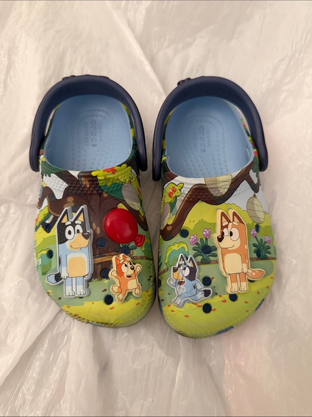 Kids bluey crocs